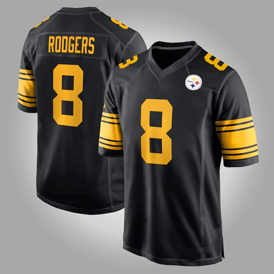 2025 Steelers Aaron Rodgers Week 9 Football Jersey - Clothingus Diamond