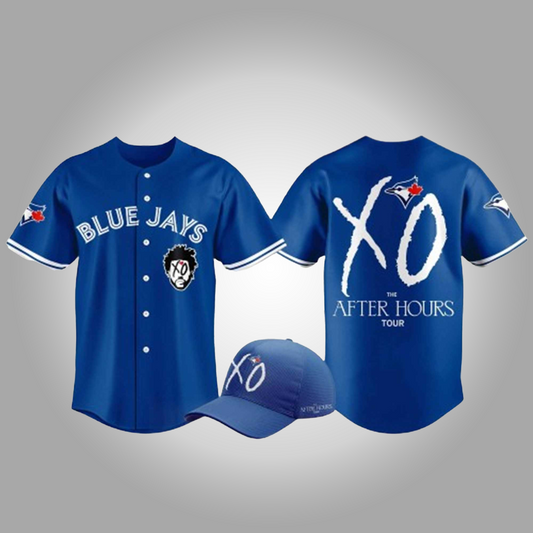 2025 Toronto Blue Jays The Weeknd After Hours Tour Jersey - Clothingus Diamond