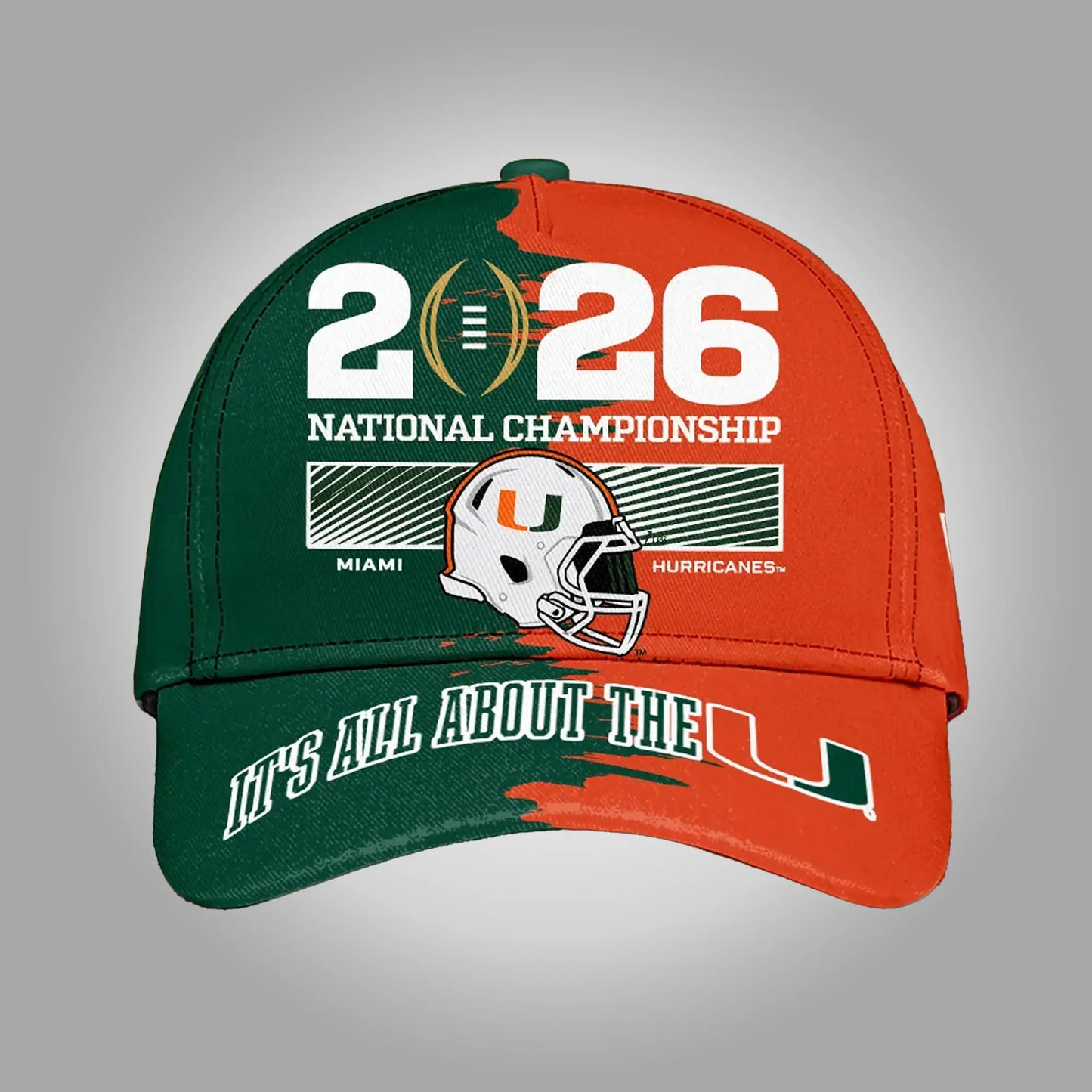 2026 Miami Hurricanes National Championship It's All About The U Hat Clothingus Diamond