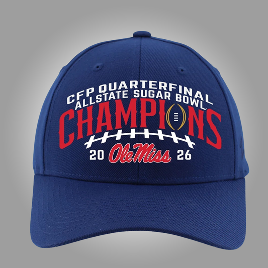 2026 Ole Miss Allstate Sugar Bowl Champions Hat Clothingus Diamond