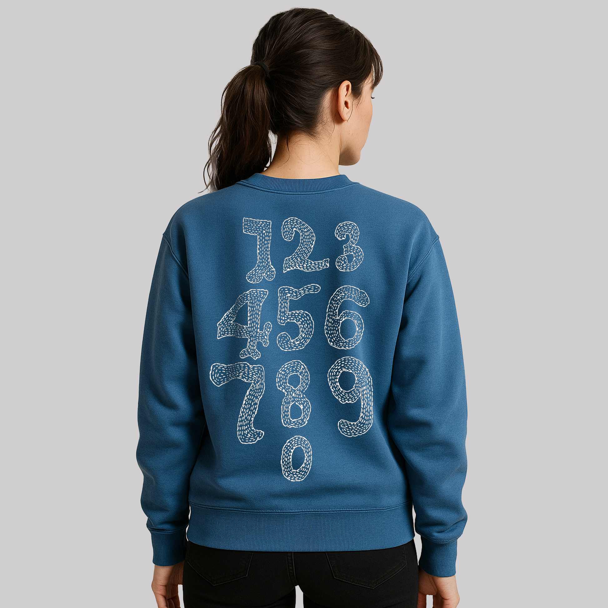 A Chinese 1234567890 Sweatshirt - Clothingus Diamond