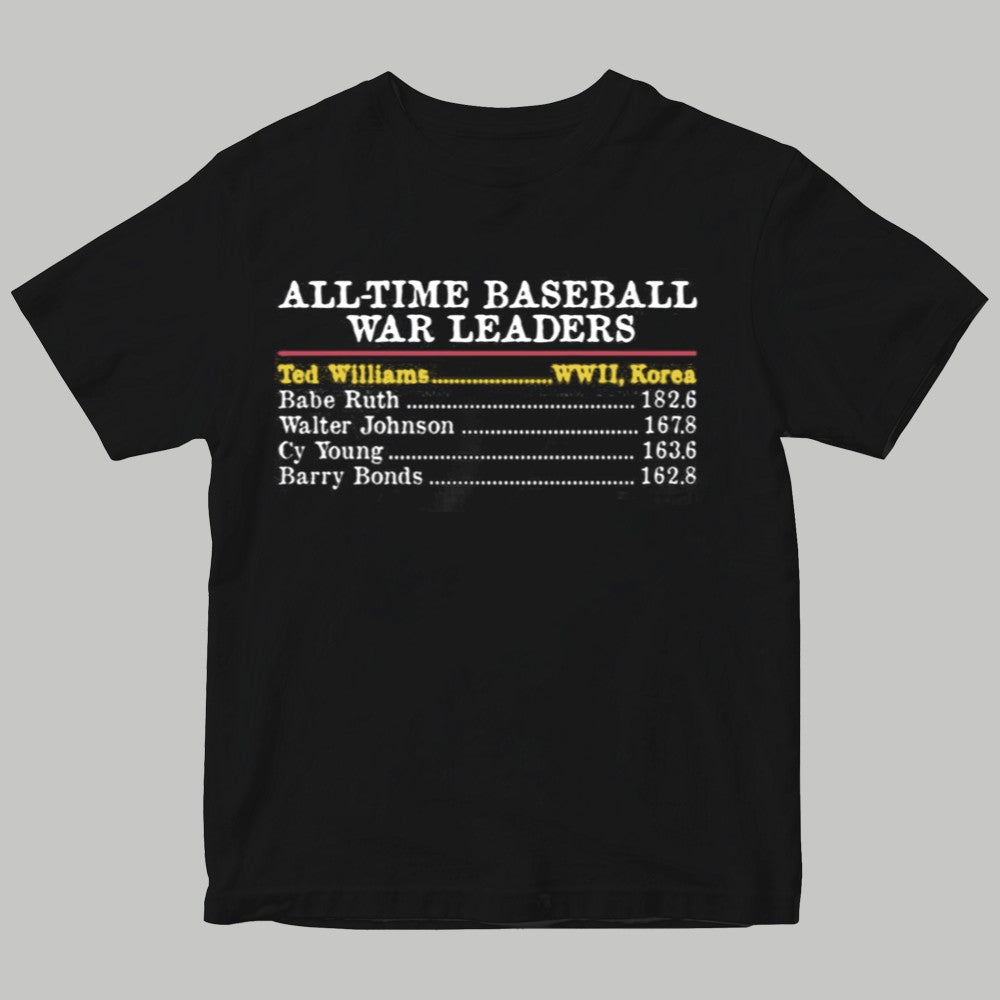 All time Baseball war Leaders Shirt - Clothingus Diamond