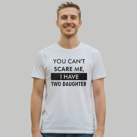 Amanda Vance You Can't Scare Me I Have Two Daughter Shirt Clothingus Diamond