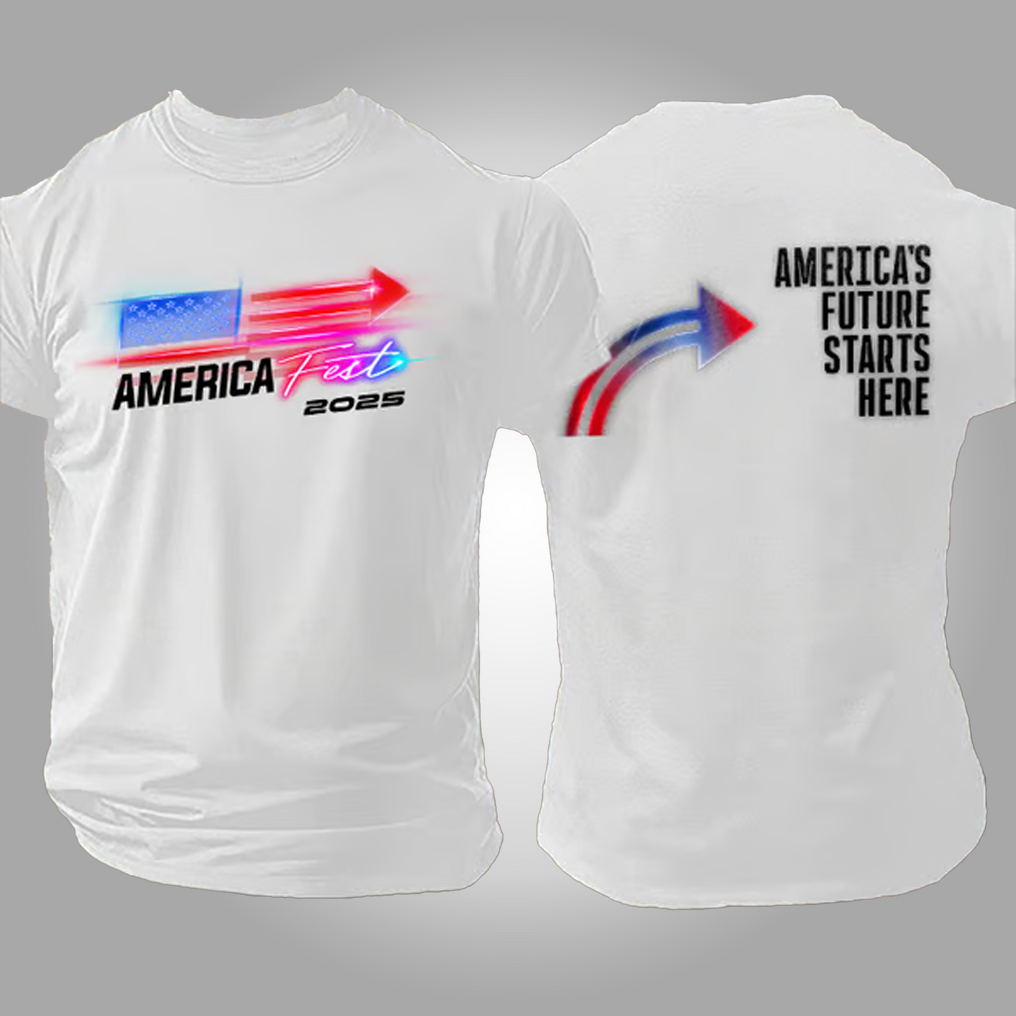 America Fest 2025 America's Future Starts Here Shirt - Clothingus Diamond