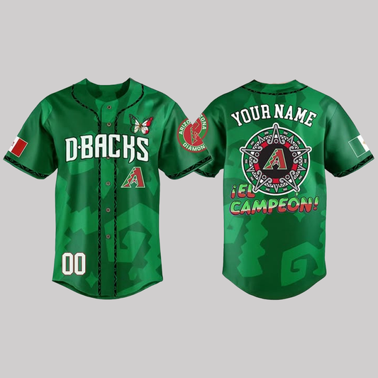 Arizona Diamondbacks Mexican Heritage Night Jersey 2025
