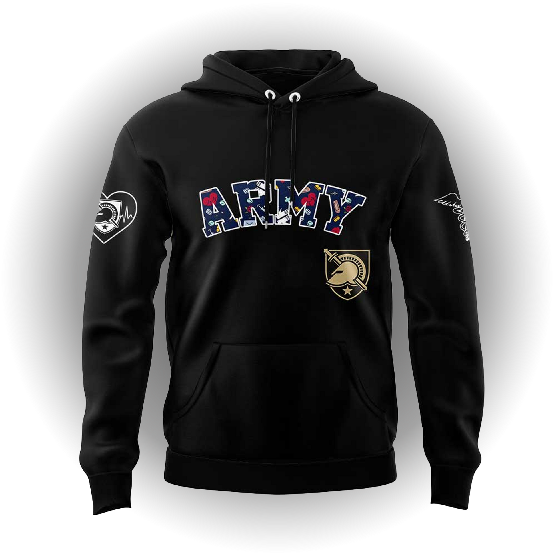 Army Black Knights x Nurses Night 2025 Hoodie - Clothingus Diamond