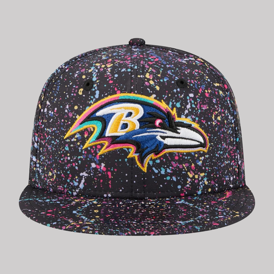Baltimore Ravens Crucial Catch Intercept Cancer 2025 Hat