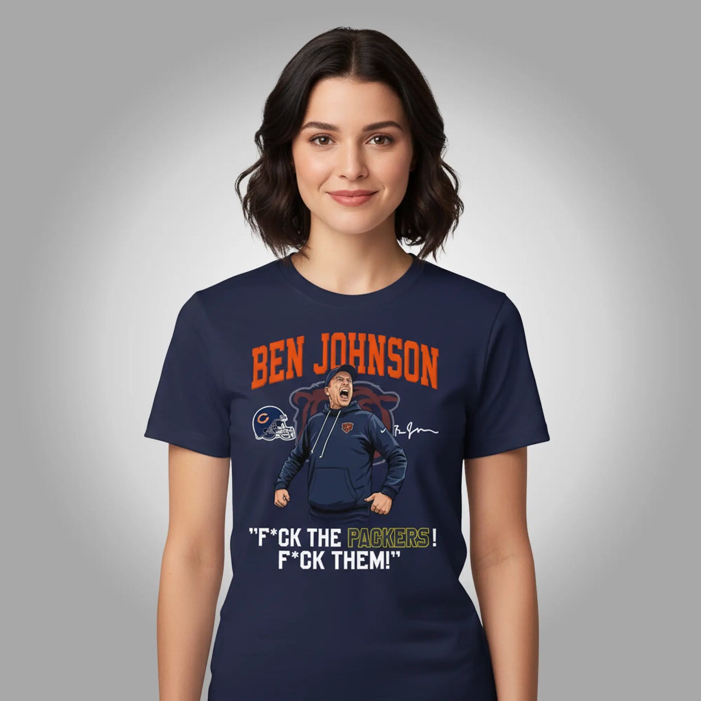 Ben Johnson Fuck The Packers Fuck Them Shirt Clothingus Diamond