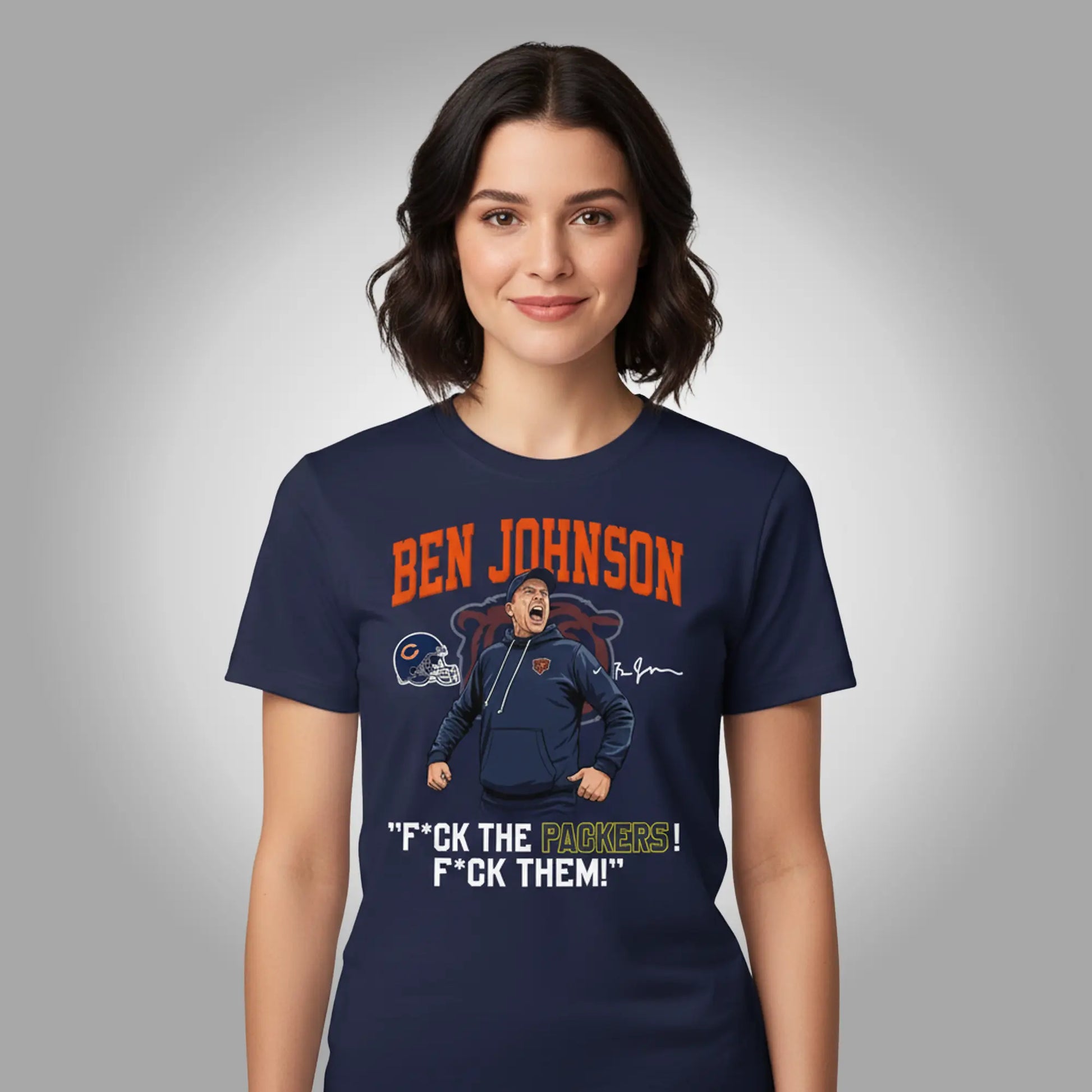 Ben Johnson Fuck The Packers Fuck Them Shirt Clothingus Diamond