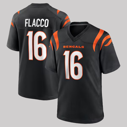 Bengals Flacco Bengals 2025 Jersey