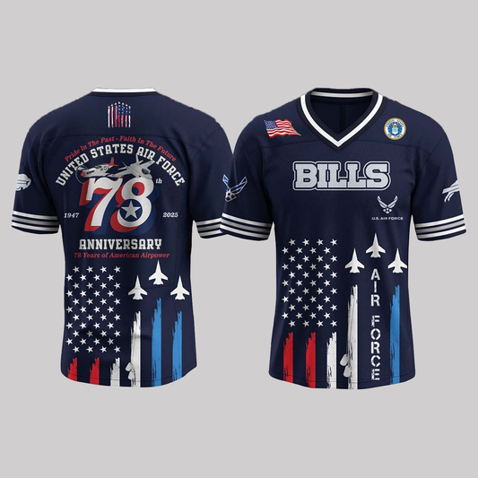 Buffalo Bills Football x U.S. Air Force Birthday Jersey