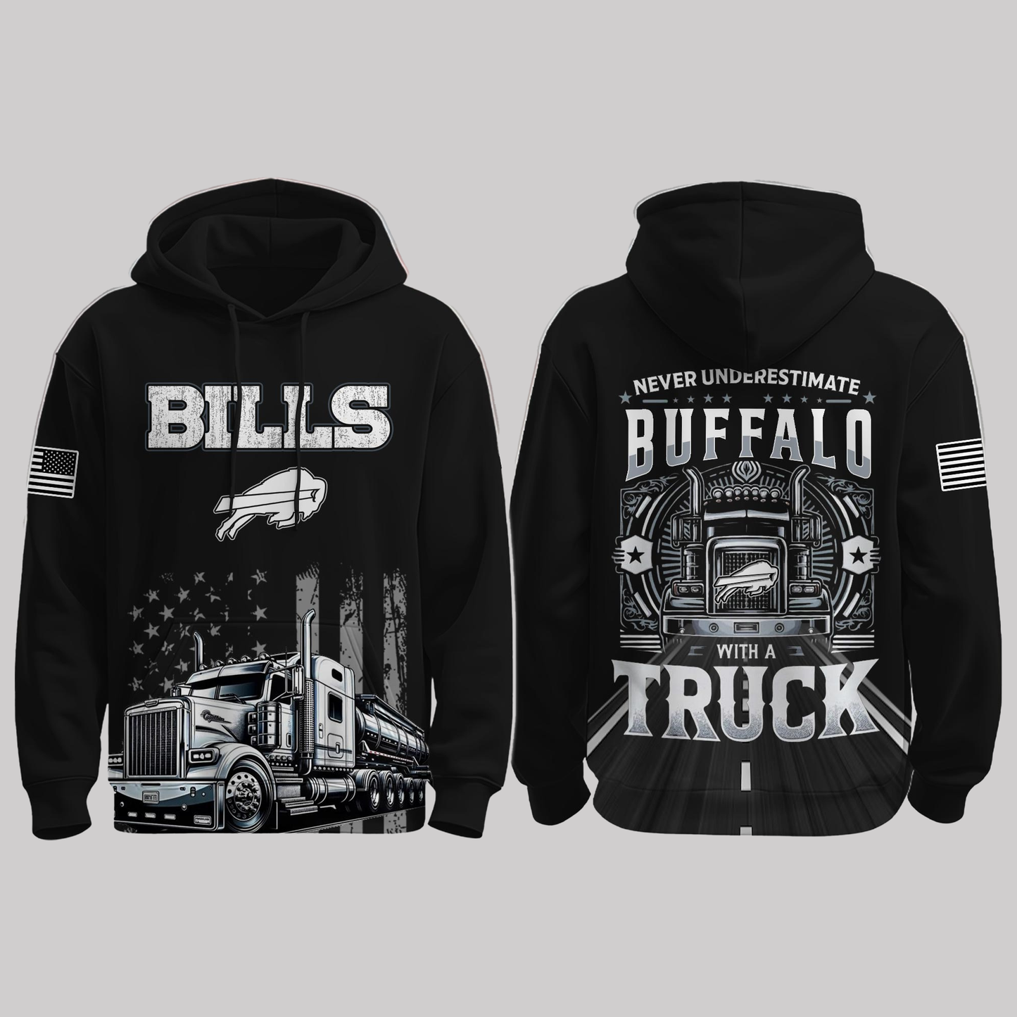 Bills Truck Driver Appreciation Night Game 2025 Hoodie