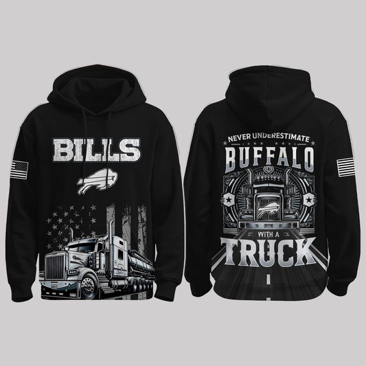 Bills Truck Driver Appreciation Night Game 2025 Hoodie