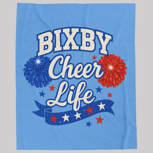 Bixby Cheer Life Velveteen Plush Blanket