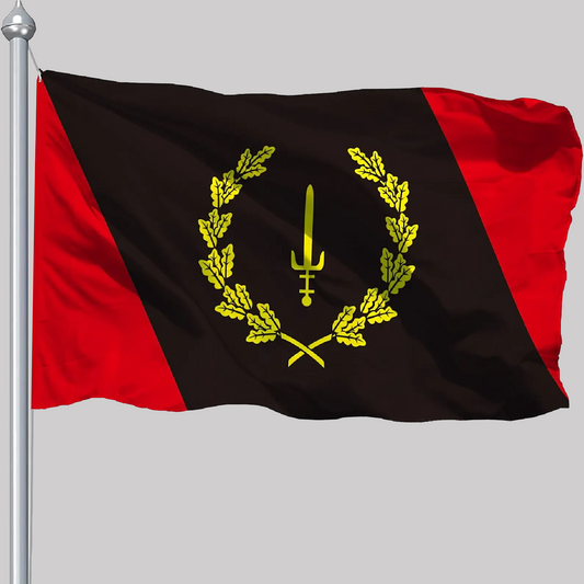 Black American Princess Heritage Flag