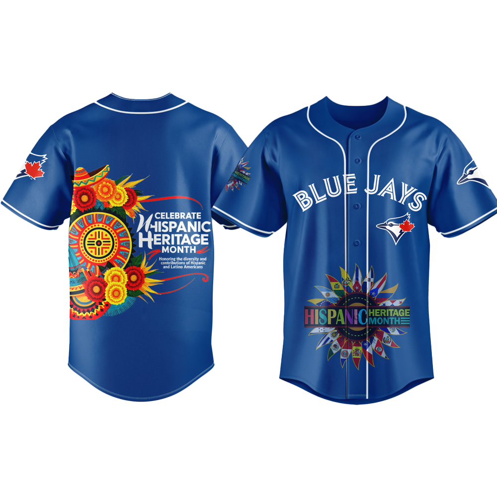 Blue Jays  National Celebrate Hispanic Heritage Month 2025 Jersey