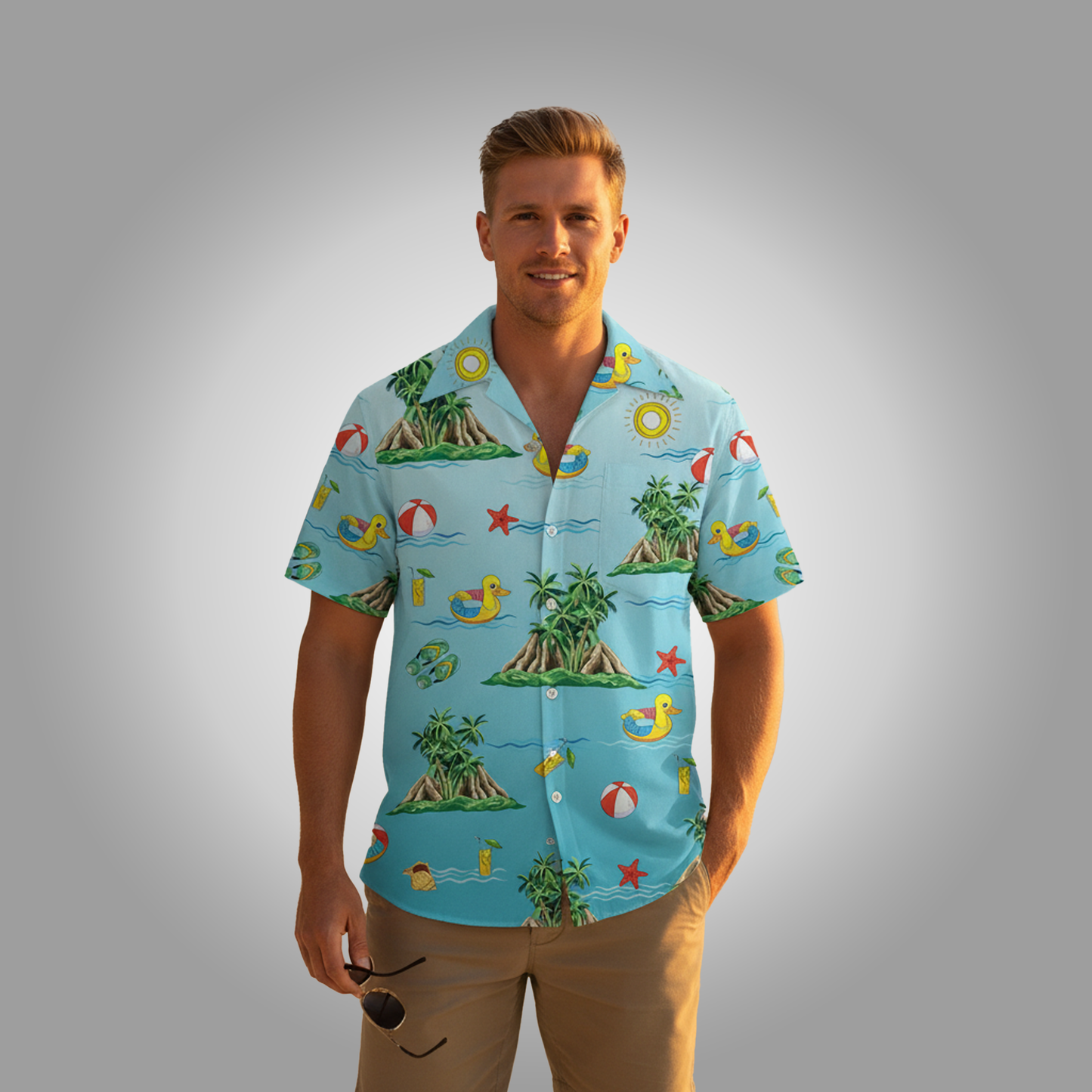 Boating All Over Print 3d Hawaiian Shirt Clothingus Diamond
