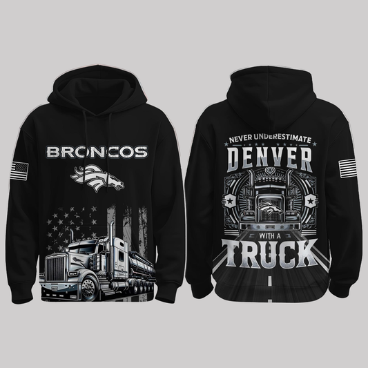 Broncos Truck Driver Appreciation Night Game 2025 Hoodie