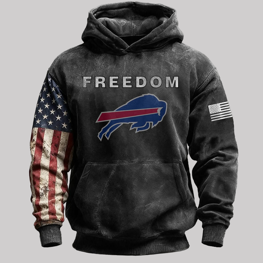 Buffalo Bills Freedom Charlie Kirk USA 2025 Hoodie
