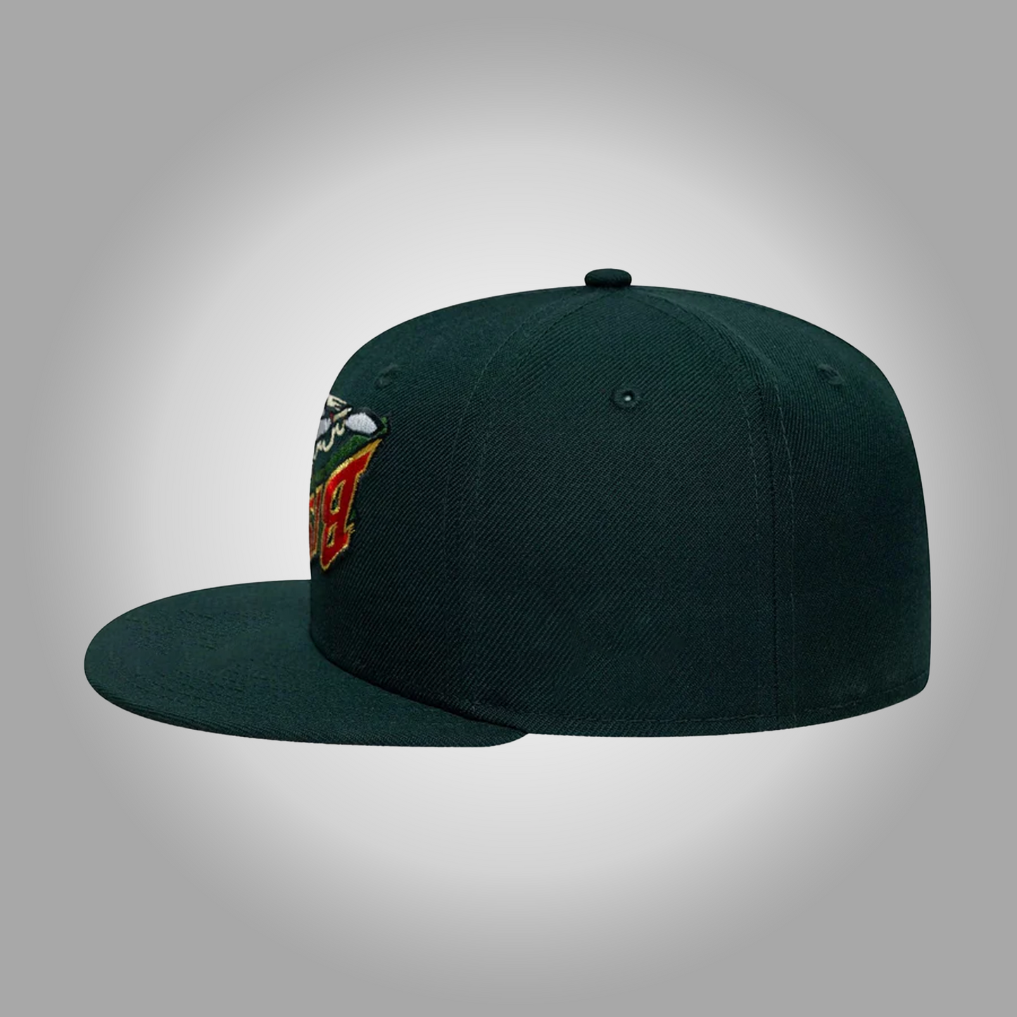 Buffalo Bisons Dark Green Hat - Clothingus Diamond