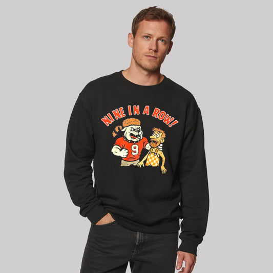 Bullsdog Nine In A Row Dawgs On Top Good Ole Rocky Flop Shirt