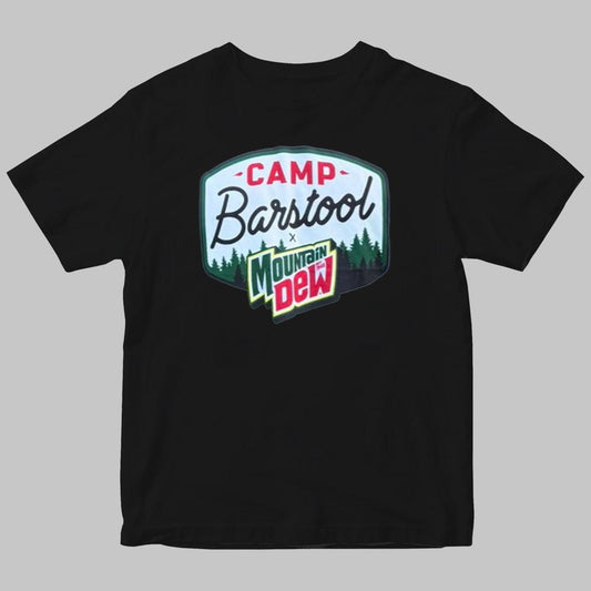 Camp Barstool Mountain Dew Shirt 2025