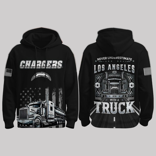 Chargers Truck Driver Appreciation Night Game 2025 Hoodie