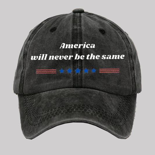 Charlie Kirk American Will Never Be The Same Hat