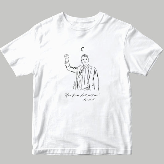 Charlie Kirk Here I Am Lord Send Me Shirt