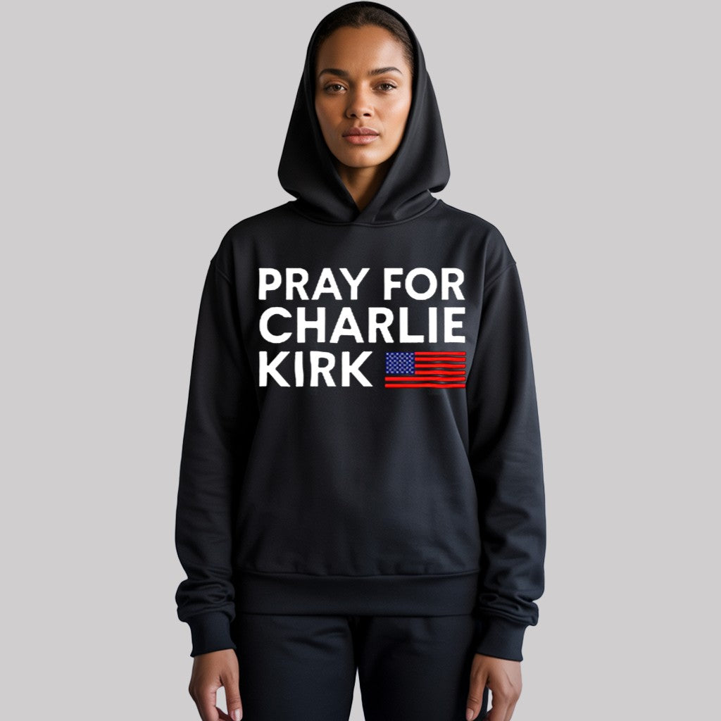 Charlie Kirk Pray For America Shirt
