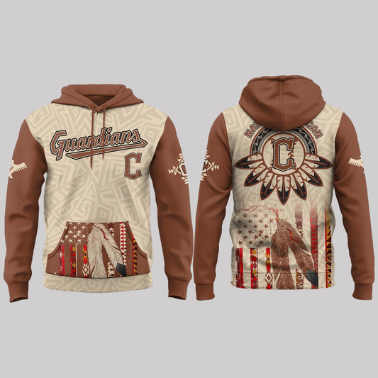 Cleveland Guardians x Native American Heritage 2025 Hoodie