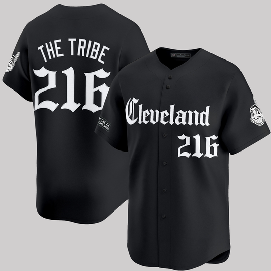 Cleveland The Tribe Forged In The 216 It's Tribe Time Now jersey giveaway 2025
