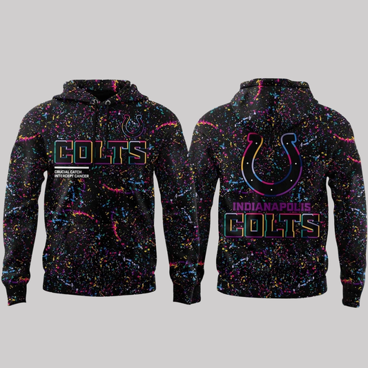 Colts Crucial Catch Indianapolis 2025 Hoodie