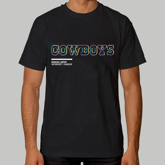 Crucial Catch Intercept Cancer 2025 Cowboys Shirt