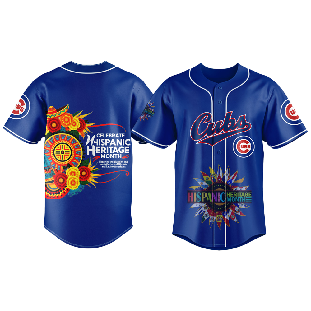 Cubs National Celebrate Hispanic Heritage Month 2025 Jersey