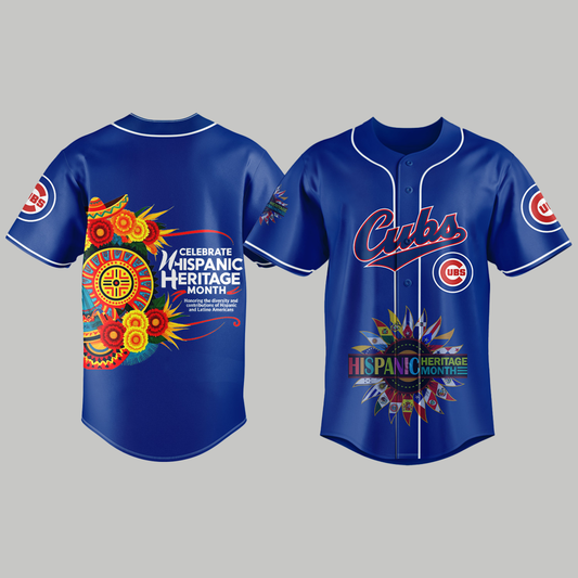 Cubs National Celebrate Hispanic Heritage Month 2025 Jersey