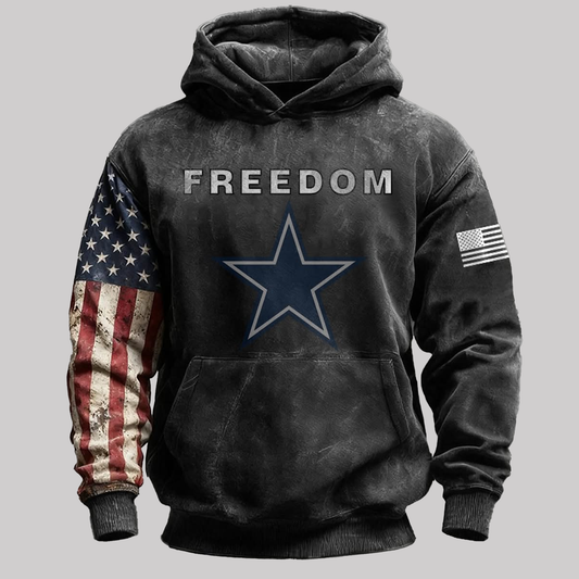 Dallas Cowboys Freedom Charlie Kirk USA 2025 Hoodie
