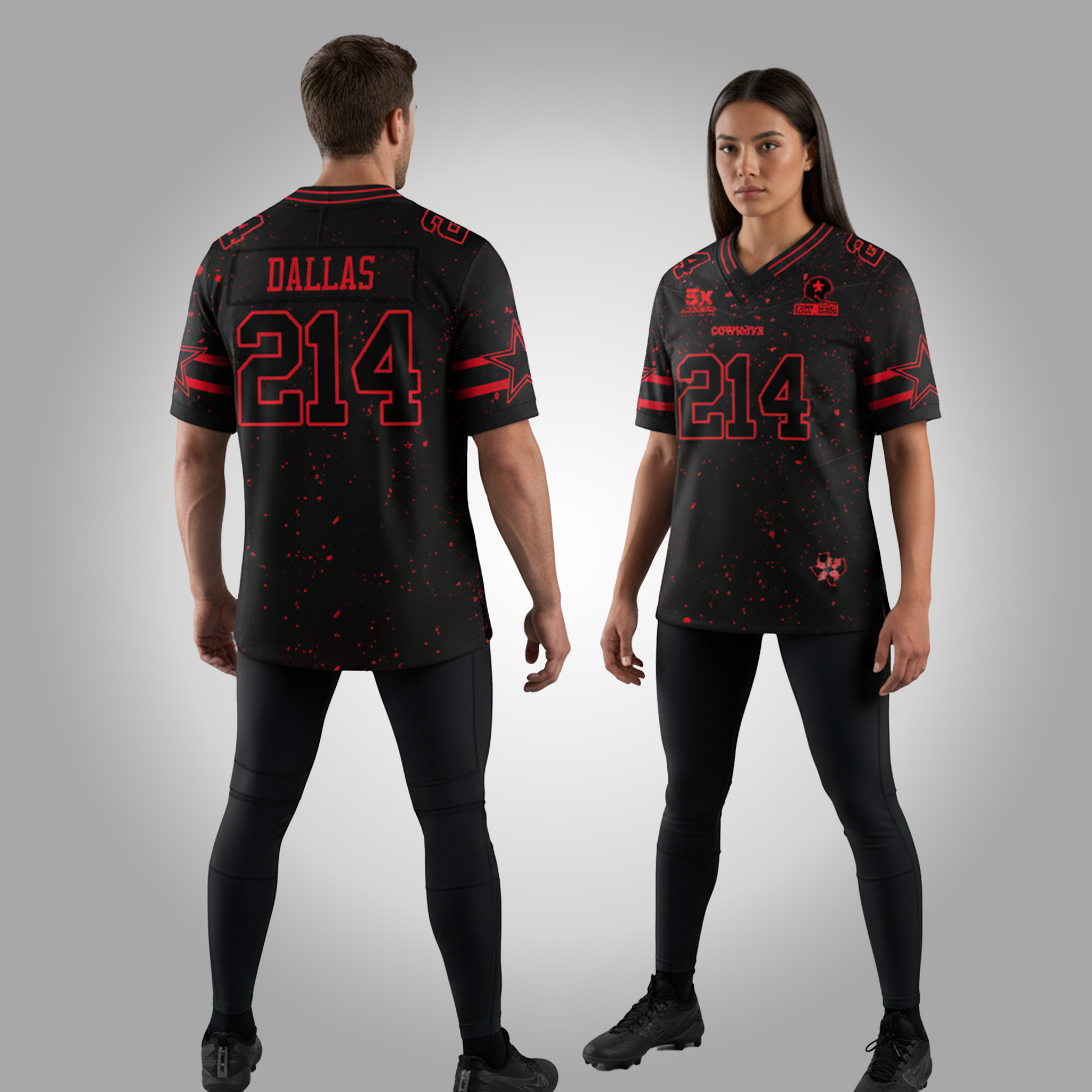 Dallas Cowboys Super Bowrl Champion Stranger Things Vapor 2025 Jersey Clothingus Diamond