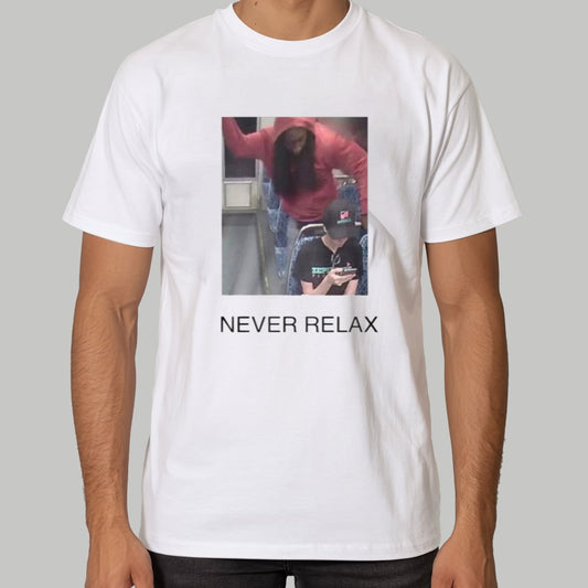 Decarlos Brown Iryna Zarutska Never Relax Shirt