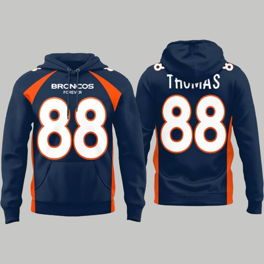 Denver Broncos Thomas Forever 88 Hoodie