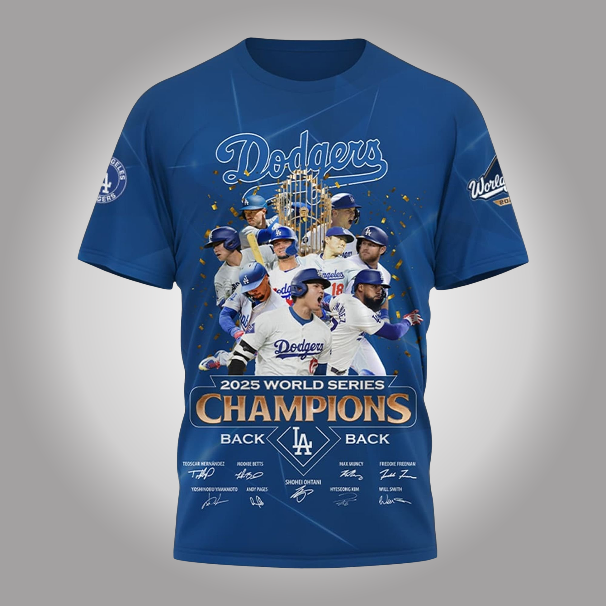 Dodgers 2025 World Series Champions Back To Back Shirt - Clothingus Diamond