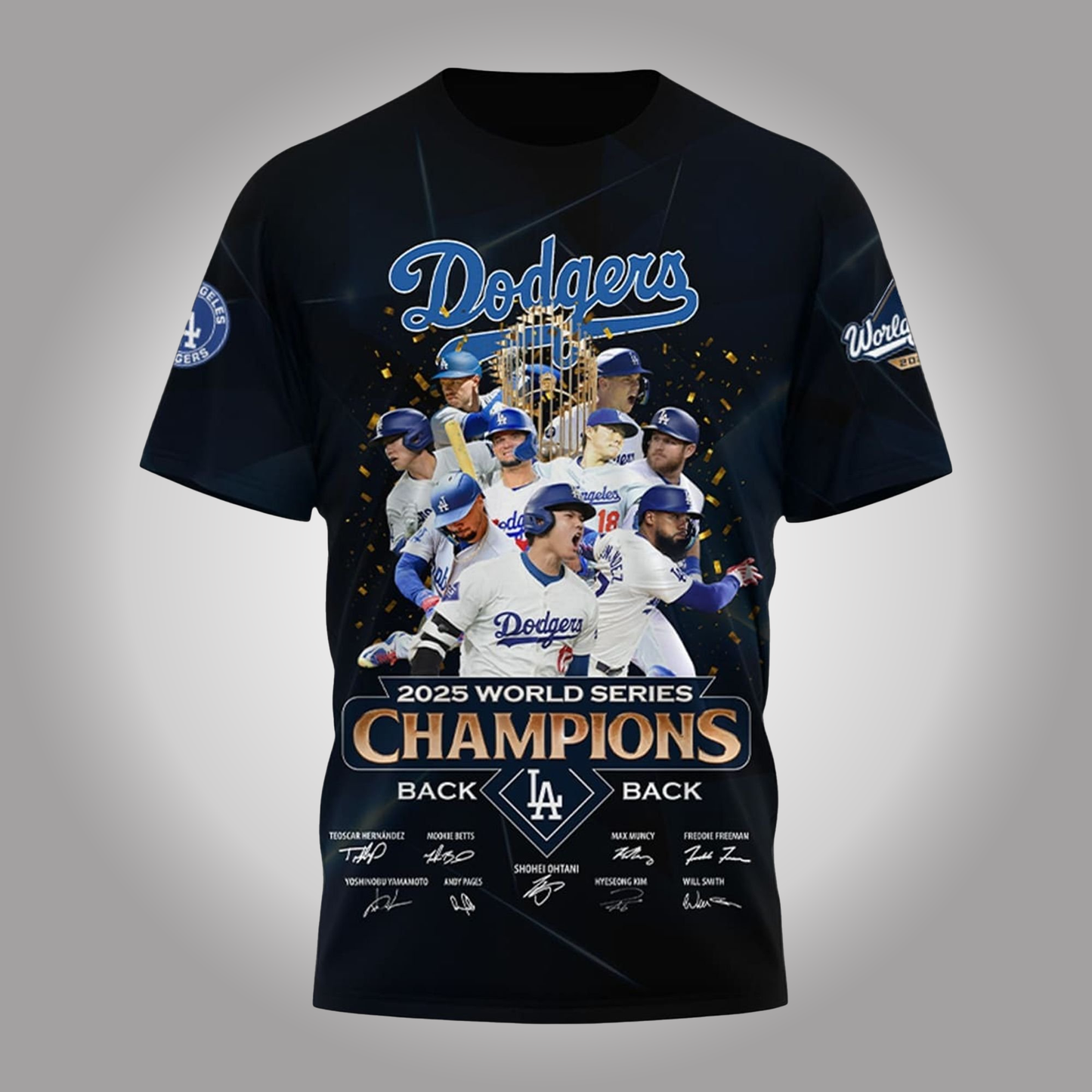Dodgers 2025 World Series Champions Back To Back Shirt - Clothingus Diamond