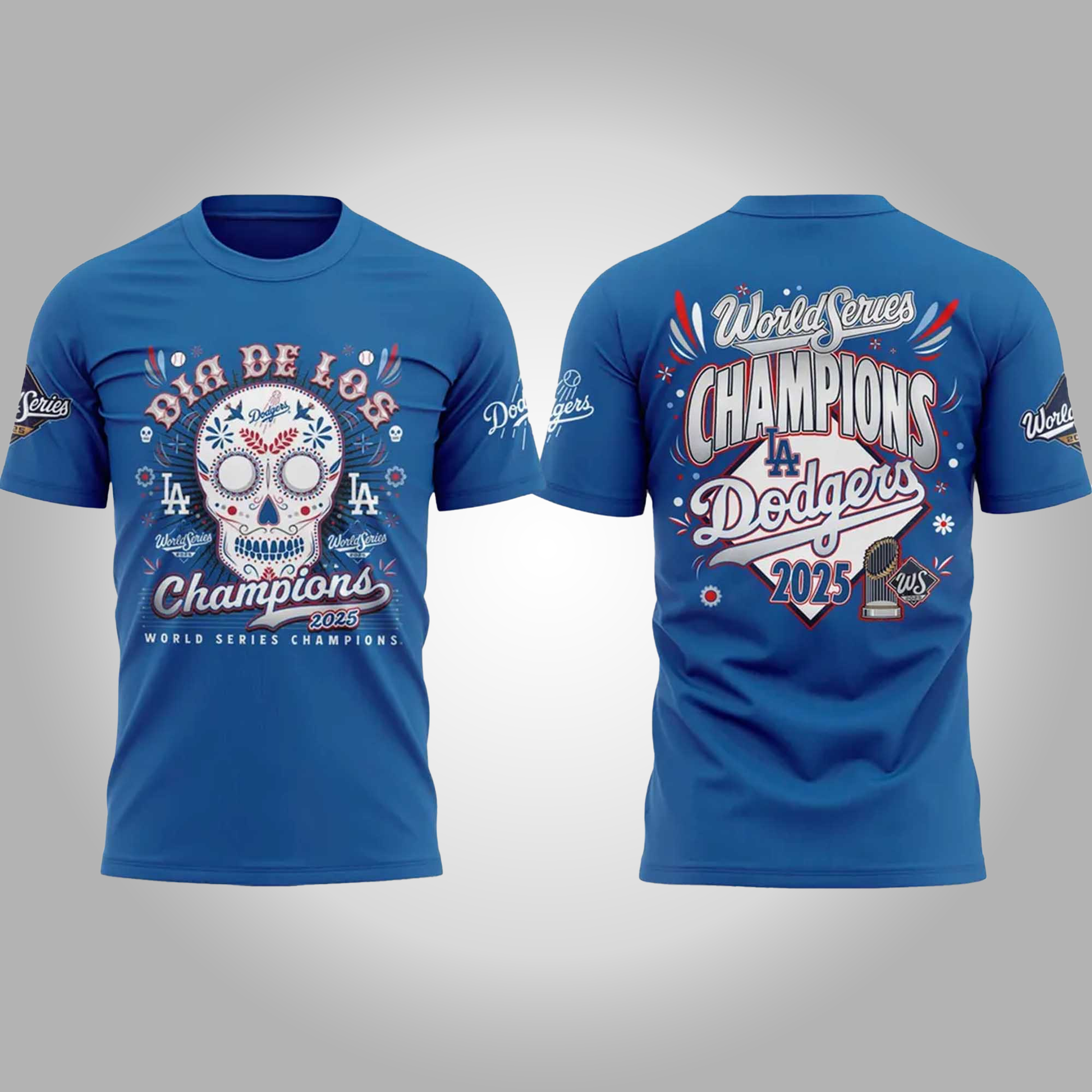 Dodgers Dia De Los World Series Champions 2025 Hoodie - Clothingus Diamond