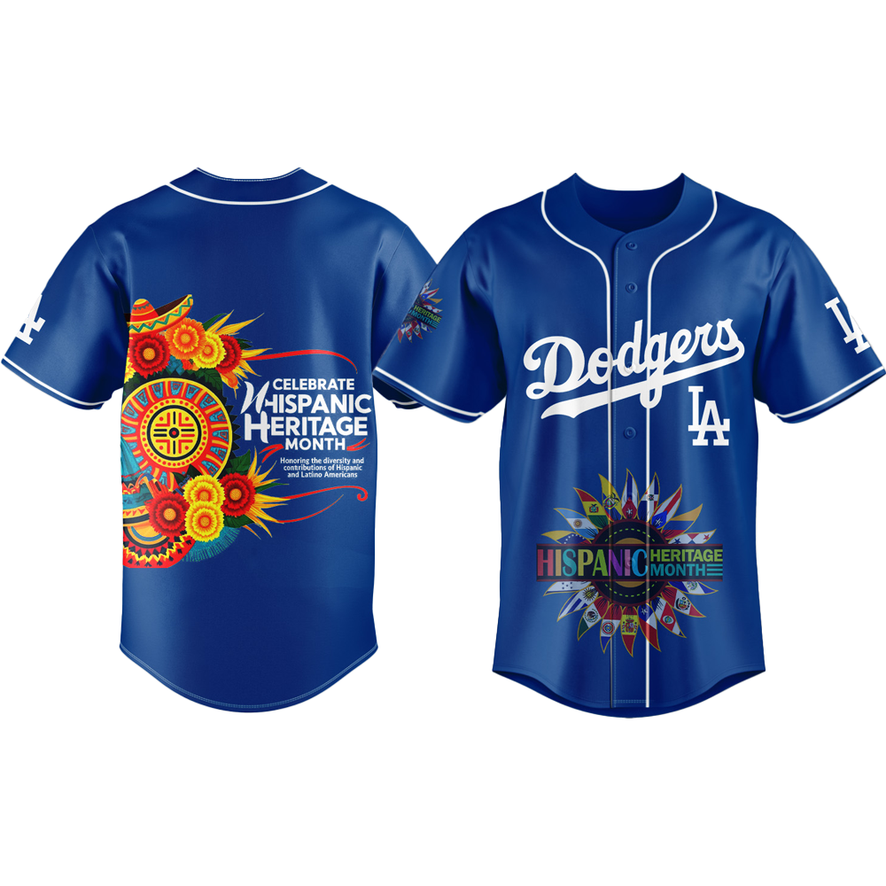 Dodgers National Celebrate Hispanic Heritage Month 2025 Jersey