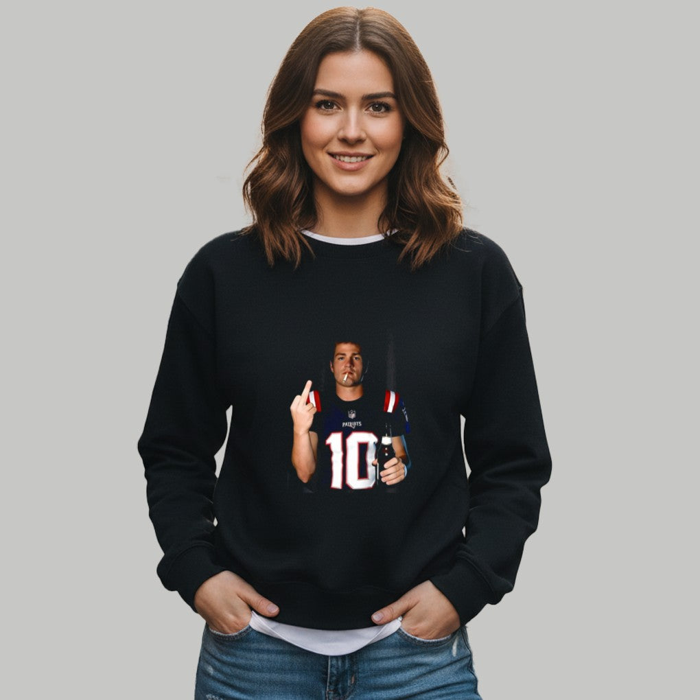 Drake Maye Drinking And Smoking Shirt Clothingus Diamond