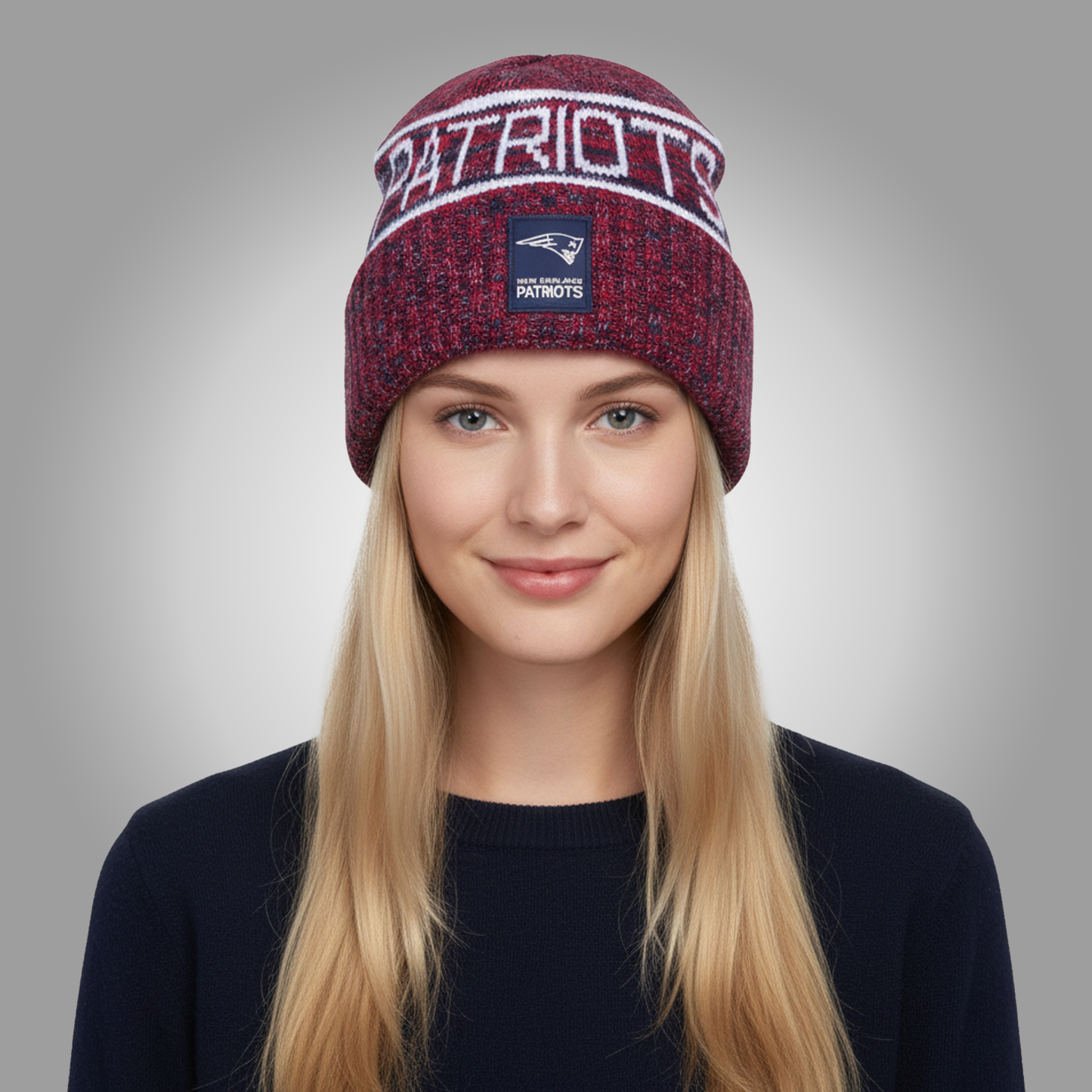 Drake Maye Patriots Beanie Hat Clothingus Diamond