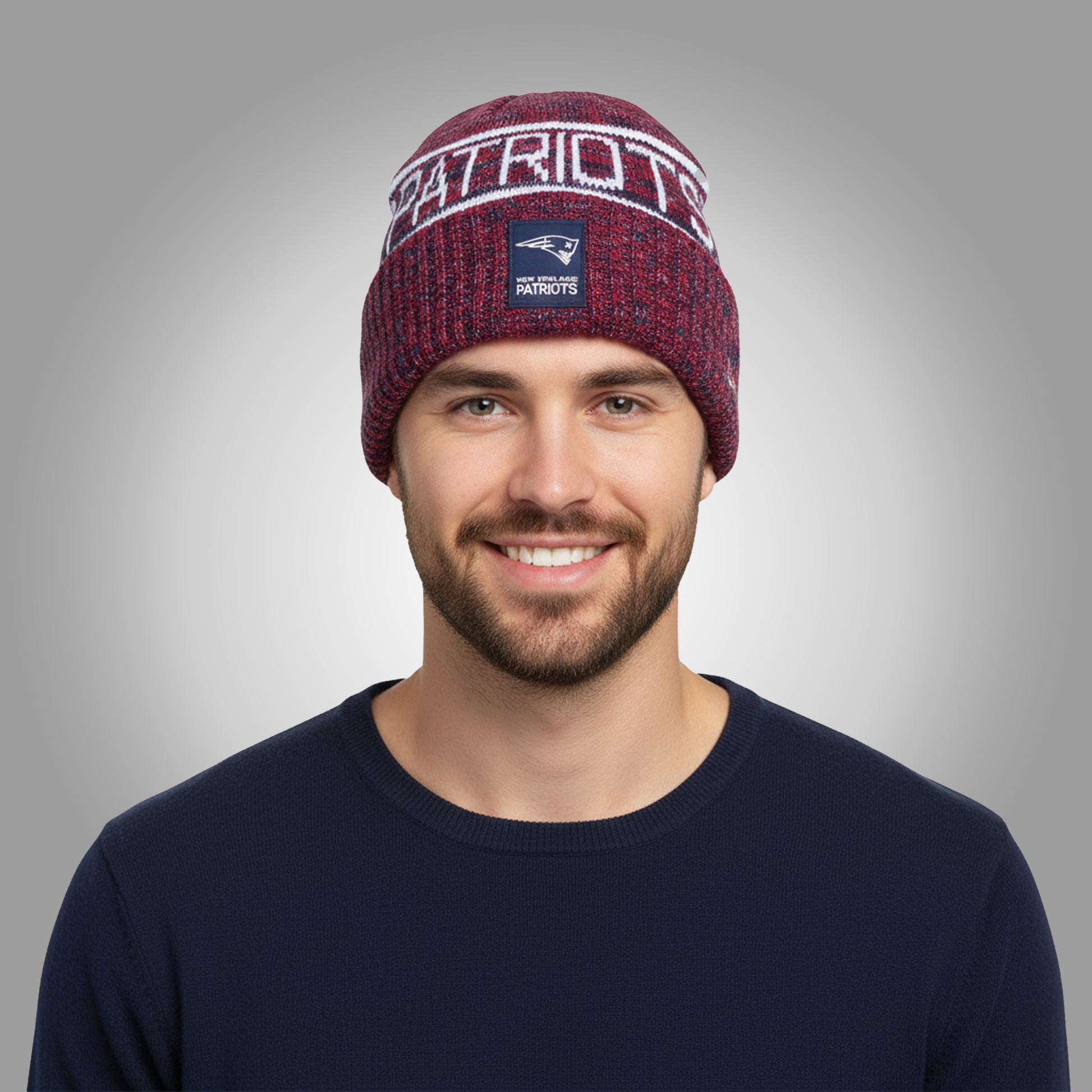 Drake Maye Patriots Beanie Hat Clothingus Diamond