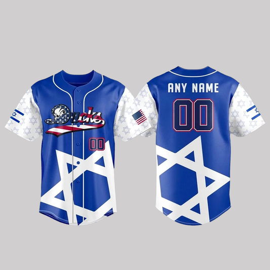 Ducks Jewish Heritage Night Game Worn Giveaway Jersey 2025