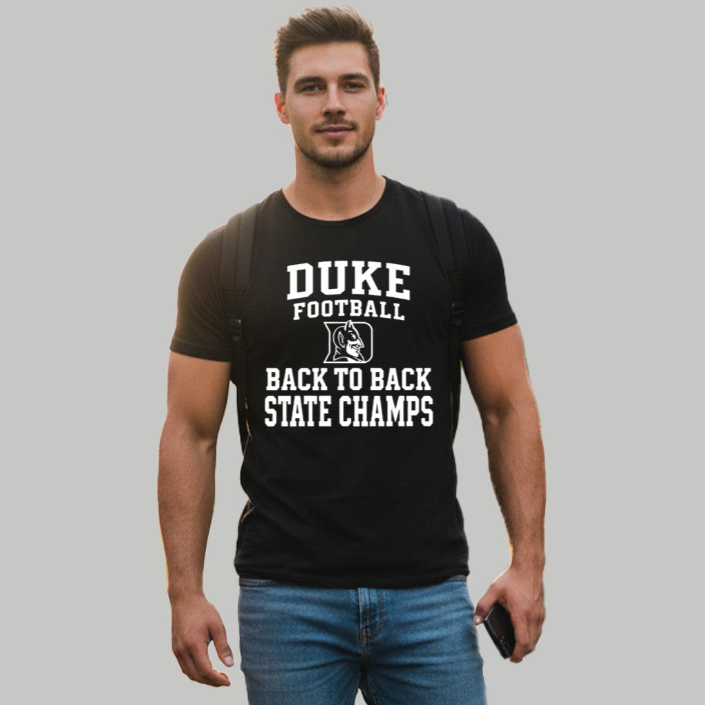 Duke Football Back To Back State 2025 Champs Shirt Clothingus Diamond