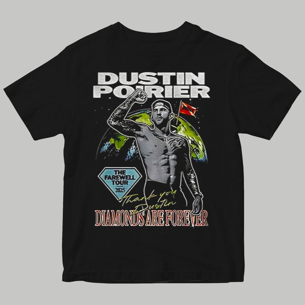 Dustin Poirier The Farewell Tour Diamonds Are Forever Shirt - Clothingus Diamond